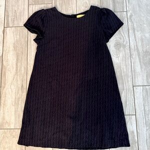 Maeve Black Textured Casual Dress